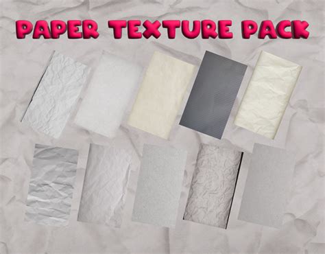 Free Paper Texture Pack On Behance