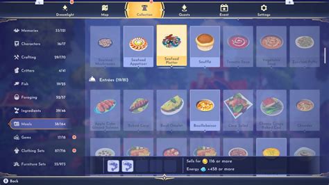 How To Make Seafood Platter In Disney Dreamlight Valley Gamepur