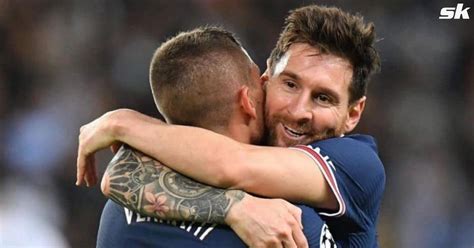 Perigon Lionel Messi Wishes Marco Verratti Farewell On PSG Departure