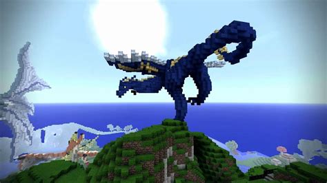 Minecraft Dragon Statue Schematic