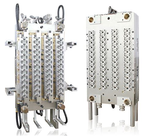 48 Cavity Pet Preform Injection Plastic Mould With Pneumatice Valve