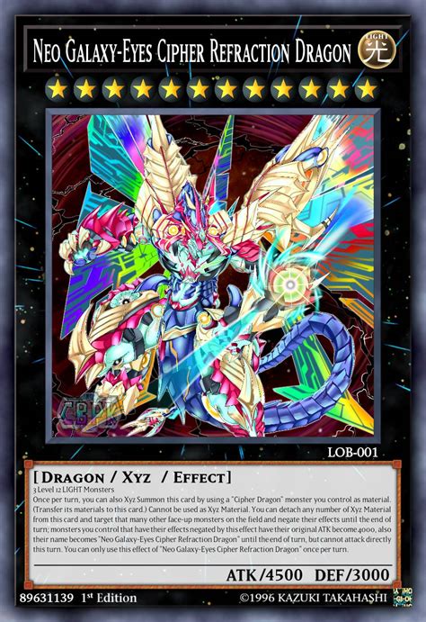 Neo Galaxy Eyes Cipher Refraction Dragon By Quicksilverinfinity On