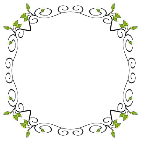 Floral Border Free Vector Clipart Images On