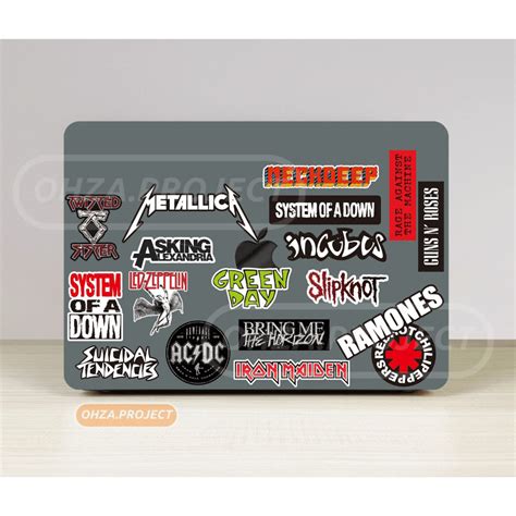 Sticker Band Sticker Band Pack Sticker Aesthetic Sticker Case Mobile Laptop Sticker Suitcase