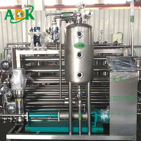 Buy Juice Milk Uht Tube Sterilizer Machine For Fruit Juice Jam Puree