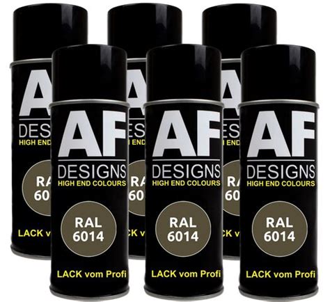 X Ral Lackspray Autolack Spr Hdose Spraydose Ral Gelboliv Gl Nzend