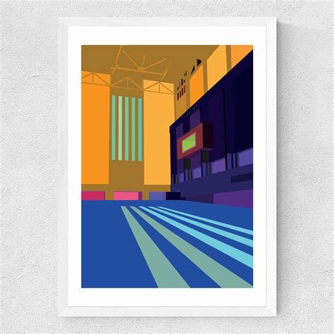 Tate Modern Art Print by Oshe Pop!