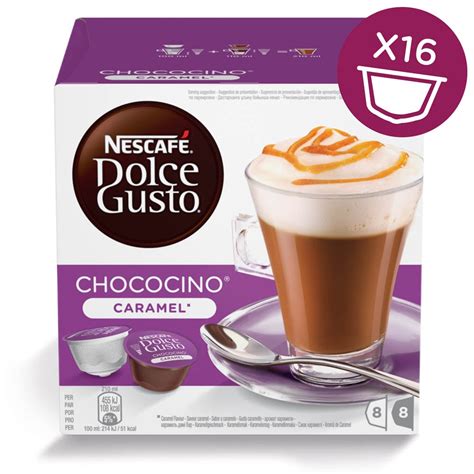 Capsules Chocolat Chaud Chococino Caramel Nescaf Dolce Gusto