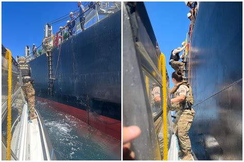 Pf Apreende Kg De Coca Na Em Casco De Navio Que Partiria Da Ba A De