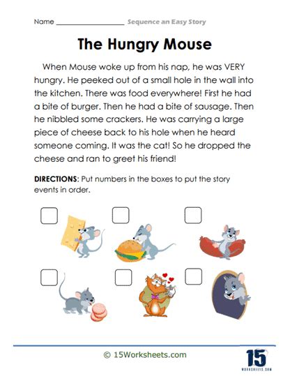 Story Sequencing Worksheets Worksheets Worksheets Library