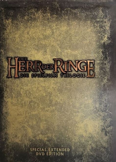 Der Herr Der Ringe Trilogie Extended Edition Dvds Kaufen Auf