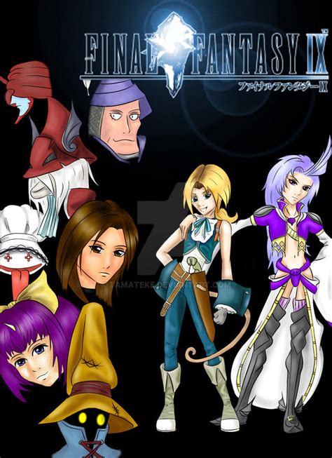 Final Fantasy Ix Characters By Tamateke On Deviantart