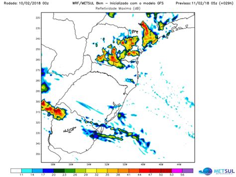 Frente Fria Traz Chuva E Temporais Para O Sul Do Brasil Neste Domingo