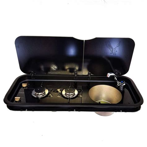 Thetford Topline 111 Double Burner Hob And Right Hand Sink High Peak