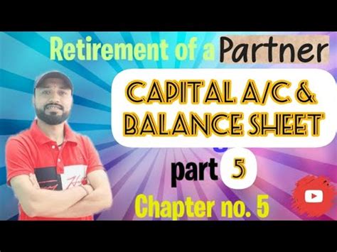 Preparation Of Revaluation Partner S Capital A C Balance Sheet YouTube