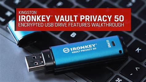 Kingston Ironkey Vault Privacy Series Usb Gen Drive Gb Gb