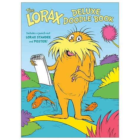 The Lorax Deluxe Doodle Book Dr Seusss The Lorax Books Shopee Việt Nam