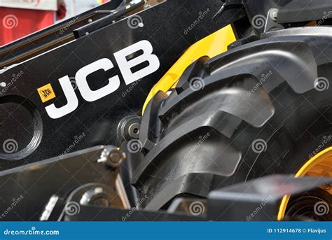 Jcb Heavy Duty Equipment Vehicle And Logo Editorial Stock Photo Image