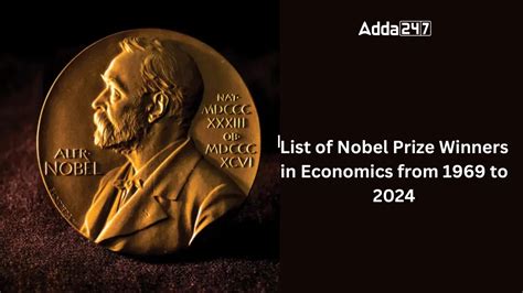 Nobel Prize List 2024 - Nerty Zabrina