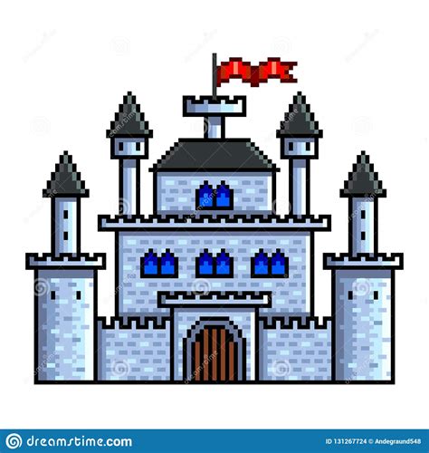 Download Free 100 Pixel Art Castle