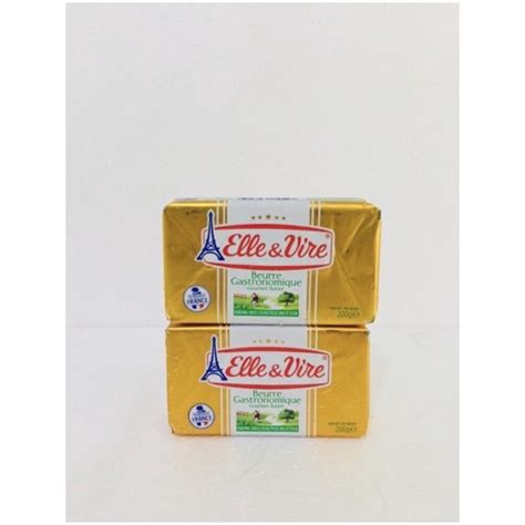 Jual Elle N Vire Salted Butter 200gr Shopee Indonesia