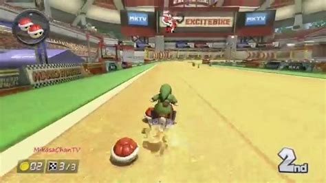 Mario Kart Dlc Egg Cup Excitebike Arena Cc Gameplay Youtube