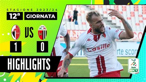 Bari Vs Ascoli Seconda Vittoria Consecutiva Per La Bari