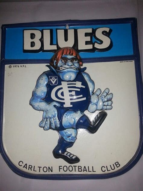 Retro Carlton Memorabilia Carlton Football Australian Football