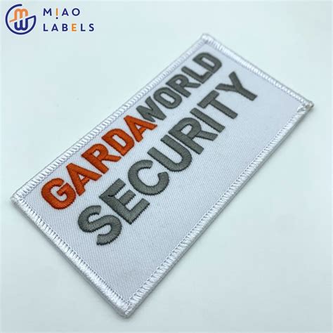 High Density Top Quality Custom Machine Embroidery Clothing Patch