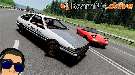 Testando E Tunando Carros Japoneses Mod P Beamng Drive Ae Trueno