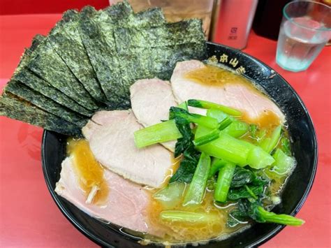 『中盛チャーシューメン 海苔』ラーメン杉田家のレビュー ラーメンデータベース