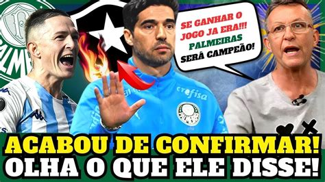 FINALMENTE VIU ISSO ELE FECHOU O PALMEIRAS CRAQUE NETO CRAVA