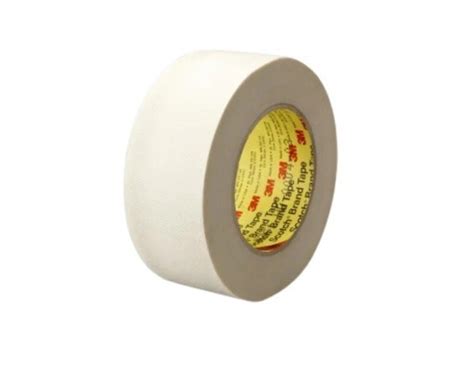 361x19 5 3m Scotch 361 361 Cloth Tape 55m X 19mm White Glass Finish Тканевая лента 2367440