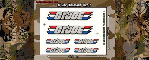 Emblems For Gi Joe Resolute 1