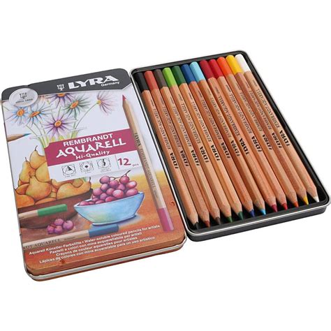 Lyra Rembrandt Aquarell Colored Pencils Set Of 12 • Preis