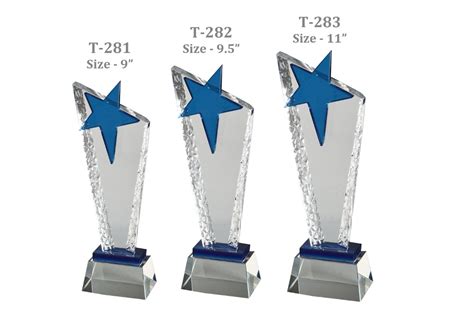 Glass Trophies - Corporate Gifting | BrandSTIK