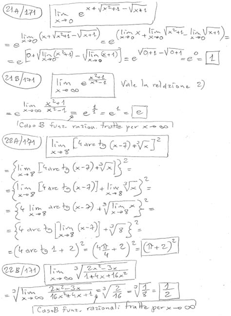 Limite Delle Funzioni Composte Esercizi Risolti Di Matematica