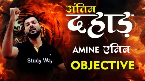 Amine Vvi Objective Amines Vvi Objective Question Answer Of