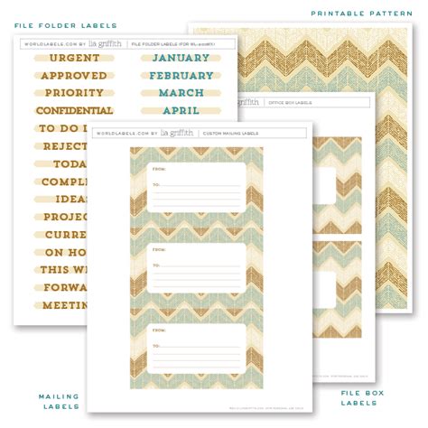 Free Printable Office Labels By Lia Griffith Free Printable Labels