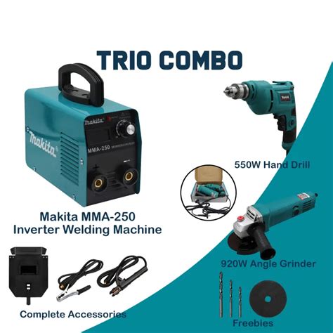 MK MMA 250 Welding Machine 2in1 Grinder And Drill Box Lazada PH