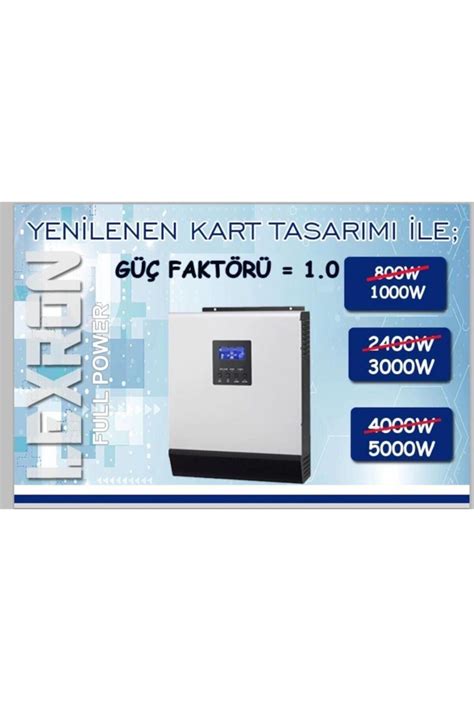 Lexron Kw Kva Invert R Watt V Ak Ll Inverter Fiyat