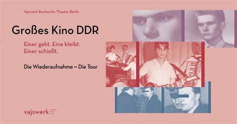 Kulturzentrum Rathenow Großes Kino DDR Einer geht Eine bleibt Einer