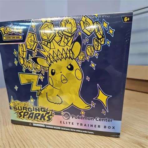 PokÉmon Tcg Scarlet And Violet Surging Sparks Pokémon Center Elite