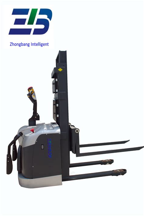 All Electric Standing Forklift Ton Pallet Stacker Electric Stacker