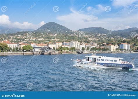 Intra-Verbania, Lake Maggiore, Italy Stock Photo - Image of church ...