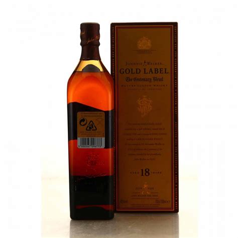 Johnnie Walker Gold Label Centenary Blend 18 Year Old Whisky Auctioneer