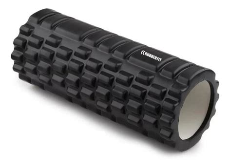 Rolo Massagem Foam Roller Liberação Miofascial Soltura Yoga Rubber