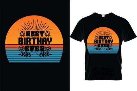 Birthday T Shirt Design Graphic By Centralhouse247 · Creative Fabrica