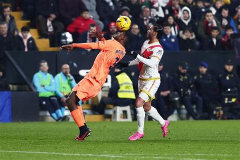 Valencia CF Rayo Vallecano puntuar para conseguir la salvación