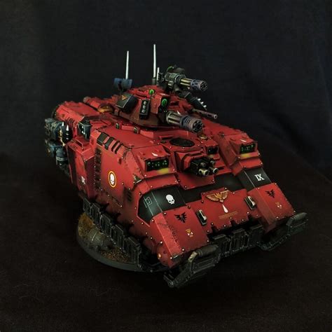 Blood Angels Primaris Repulsor Painted Warhammer 40k Space Marines Ebay